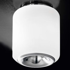 Светильник с арматурой хрома цвета, плафонами белого цвета IDL 9045/3PFP
