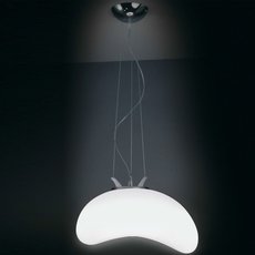 Светильник с арматурой хрома цвета, плафонами белого цвета IDL 9011/1S