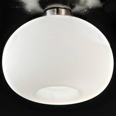 Светильник с стеклянными плафонами белого цвета IDL 9015/1PFG