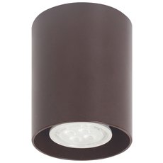 Точечный светильник с плафонами коричневого цвета АртПром Tubo P1 15