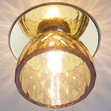 Точечный светильник с арматурой золотого цвета KORRIDA JA 029AM