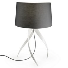 Настольная лампа с плафонами серого цвета Leds-C4 10-1824-BW-T002