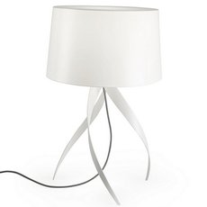 Настольная лампа с арматурой белого цвета, плафонами белого цвета Leds-C4 10-1824-BW-T003
