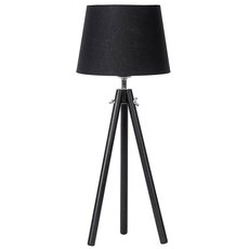 Настольная лампа с арматурой чёрного цвета, плафонами чёрного цвета АртПром Stelo T1 12 02