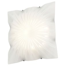 Настенно-потолочный светильник с стеклянными плафонами белого цвета Silver Light 829.35.7