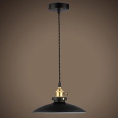 Светильник с арматурой чёрного цвета, металлическими плафонами Sun Lumen 057-929