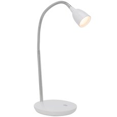 Настольная лампа с арматурой белого цвета Brilliant G92935/05