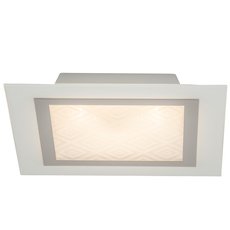 Настенно-потолочный светильник с стеклянными плафонами белого цвета Brilliant G94222/75