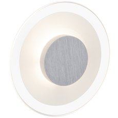 Настенно-потолочный светильник с стеклянными плафонами белого цвета Brilliant G94249/70
