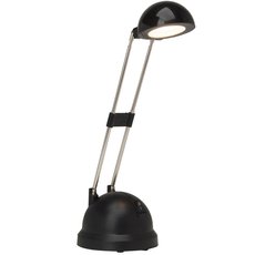 Настольная лампа с арматурой чёрного цвета, пластиковыми плафонами Brilliant G94816/06