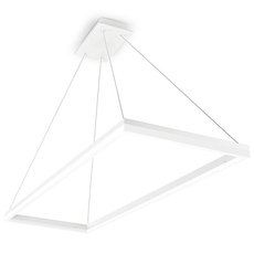 Светильник с арматурой белого цвета, пластиковыми плафонами Leds-C4 00-4872-BW-M3