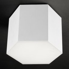 Настенно-потолочный светильник с арматурой белого цвета, плафонами белого цвета Leds-C4 15-1959-BW-M1