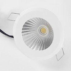 Точечный светильник с арматурой белого цвета, стеклянными плафонами Leds-C4 90-1782-14-37