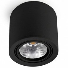 Точечный светильник с арматурой чёрного цвета Leds-C4 90-2992-60-OE