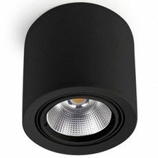 Точечный светильник с арматурой чёрного цвета Leds-C4 90-2993-60-OE