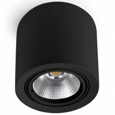 Точечный светильник с арматурой чёрного цвета Leds-C4 90-2994-60-OU