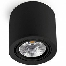 Точечный светильник с арматурой чёрного цвета Leds-C4 90-2997-60-OU