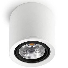 Точечный светильник с арматурой белого цвета Leds-C4 90-3204-14-OU