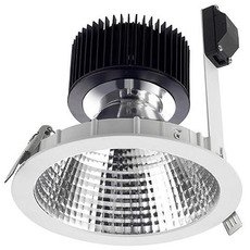 Точечный светильник с арматурой белого цвета, плафонами белого цвета Leds-C4 90-3521-14-37