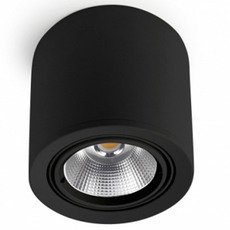Точечный светильник с арматурой чёрного цвета Leds-C4 90-3523-60-OE