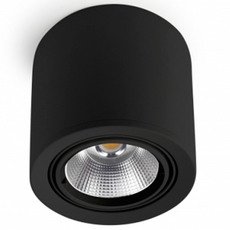 Точечный светильник с арматурой чёрного цвета Leds-C4 90-3524-60-OE