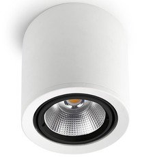 Точечный светильник с арматурой белого цвета Leds-C4 90-3525-14-DU