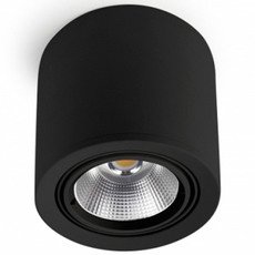 Точечный светильник с арматурой чёрного цвета Leds-C4 90-3526-60-OU