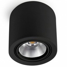 Точечный светильник с арматурой чёрного цвета Leds-C4 90-3529-60-OE