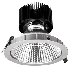 Точечный светильник с арматурой серого цвета, плафонами серого цвета Leds-C4 90-3982-N3-37