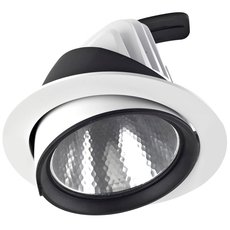 Точечный светильник с арматурой белого цвета, стеклянными плафонами Leds-C4 90-4772-14-37