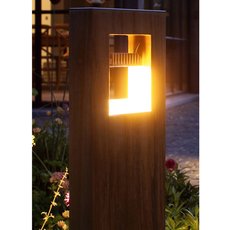 Светильник для уличного освещения с арматурой коричневого цвета Royal Botania LOG70