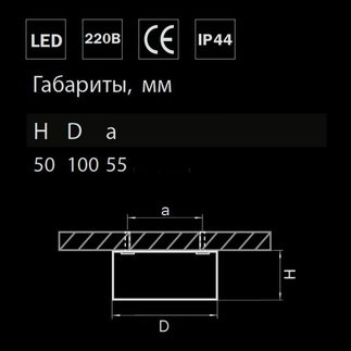 Potolochnyy svetodiodnyy svetilnik lightstar zolla 213917 1