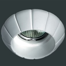 Точечный светильник с гипсовыми плафонами белого цвета SvDecor SV 7008