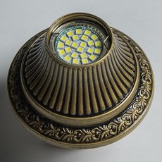 Точечный светильник с арматурой бронзы цвета SvDecor SV 7145 AB