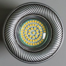 Точечный светильник с арматурой серебряного цвета SvDecor SV 7190 ASL