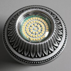 Точечный светильник с арматурой серебряного цвета, плафонами серебряного цвета SvDecor SV 7192 ASL