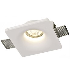 Точечный светильник с гипсовыми плафонами белого цвета SvDecor SV 7402