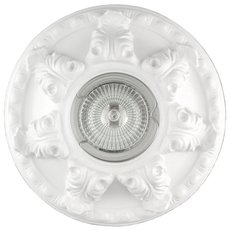 Точечный светильник с гипсовыми плафонами белого цвета SvDecor SV 7042