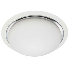 Светильник для ванной комнаты с плафонами белого цвета Brilliant 93852/75