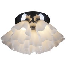 Светильник с арматурой хрома цвета, плафонами белого цвета Colosseo 82006/7C
