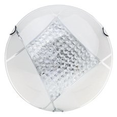 Настенно-потолочный светильник с стеклянными плафонами белого цвета Spot Light 4594102