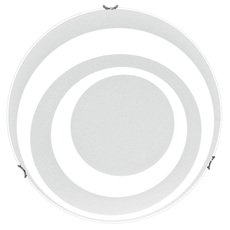Настенно-потолочный светильник с арматурой хрома цвета, плафонами белого цвета Spot Light 4313102