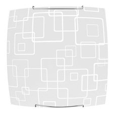 Настенно-потолочный светильник с арматурой хрома цвета, плафонами белого цвета Spot Light 4263322
