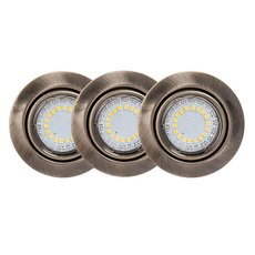 Точечный светильник с арматурой бронзы цвета, плафонами бронзы цвета Spot Light 2301311
