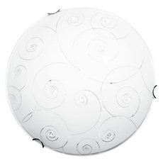 Настенно-потолочный светильник с стеклянными плафонами белого цвета Spot Light 4383002