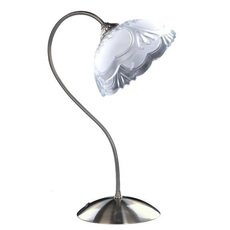 Настольная лампа с арматурой бронзы цвета, плафонами белого цвета Spot Light 7512011