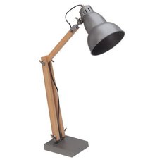 Настольная лампа с металлическими плафонами серого цвета Spot Light 7203132
