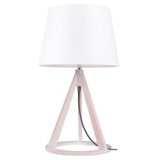 Настольная лампа с текстильными плафонами белого цвета Spot Light 6511132