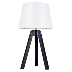 Настольная лампа с арматурой чёрного цвета, плафонами белого цвета Spot Light 6111004