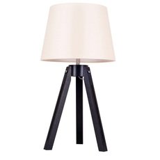 Настольная лампа с арматурой чёрного цвета Spot Light 6112004